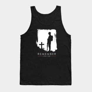 Remember 1914 - 1918 WW1 Veteran Tank Top